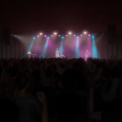 Lyspakke Lille Mindre shows og DJ's